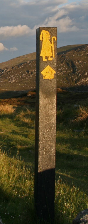 Pilgrim Path Marker Posts